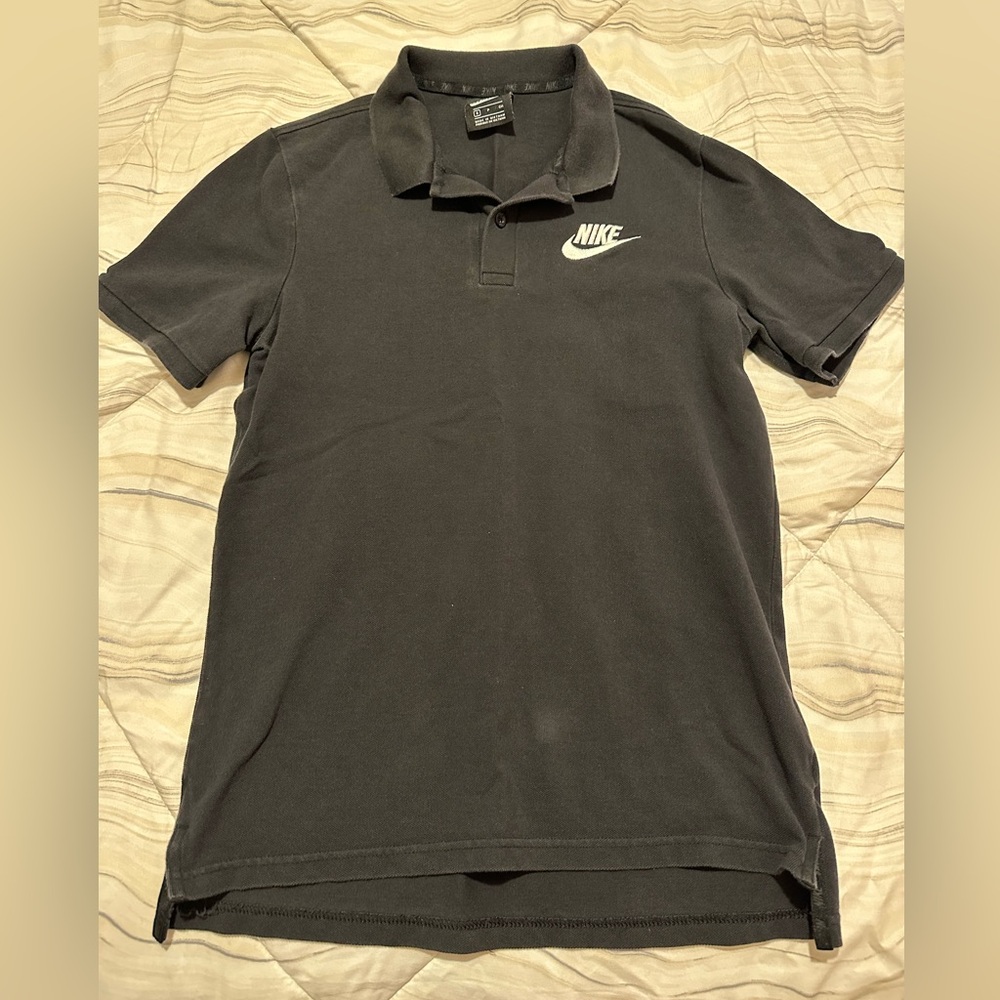 Nike Men's Black Polo Shirt - Picture 1 of 7